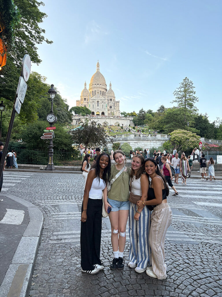 A group of girls posing for a photo
