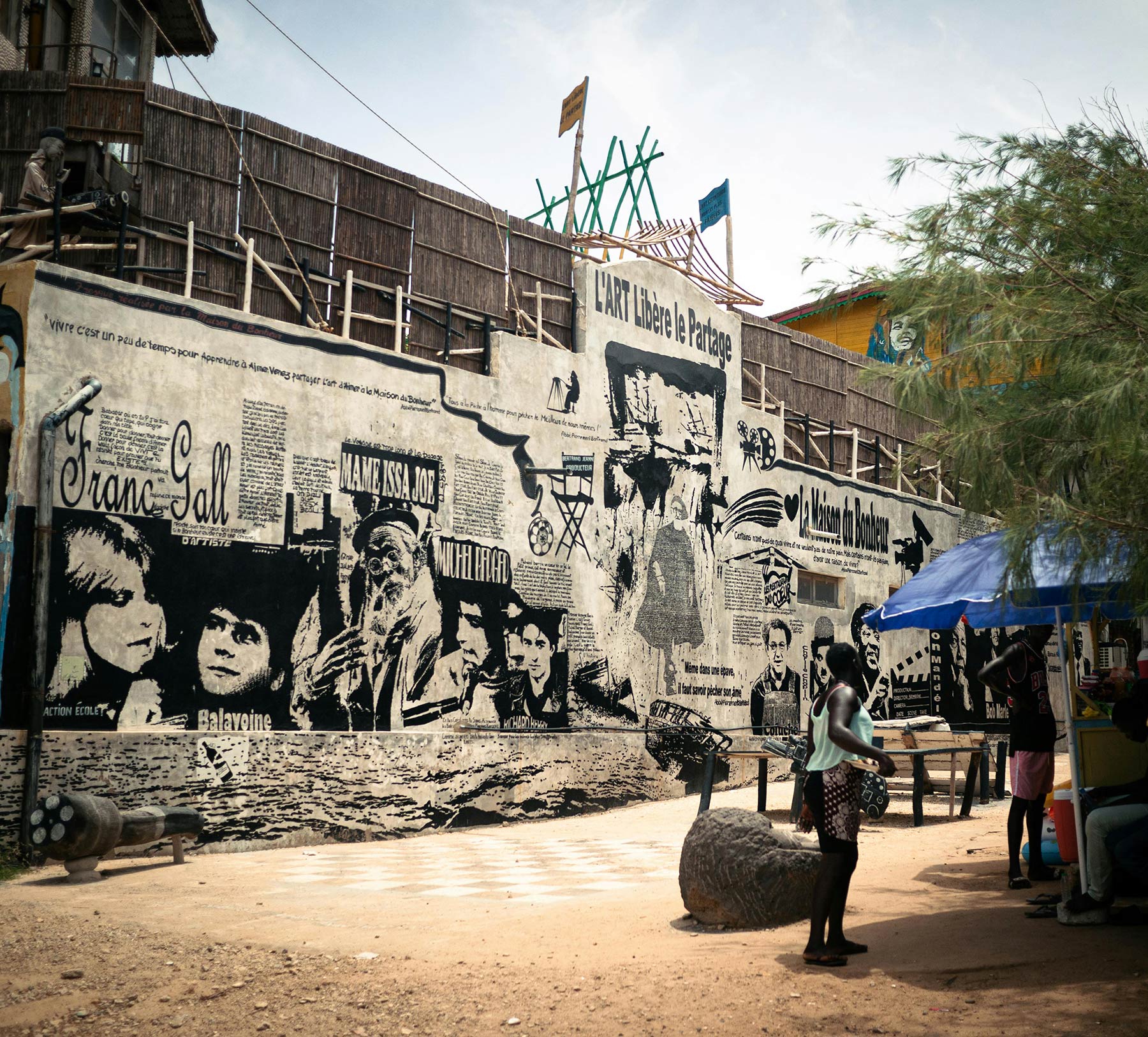 Mural in Senegal
